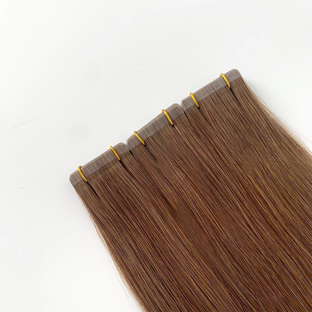 Remy European Human Hair Sticker T-Tone Color Tape in Hair Extension