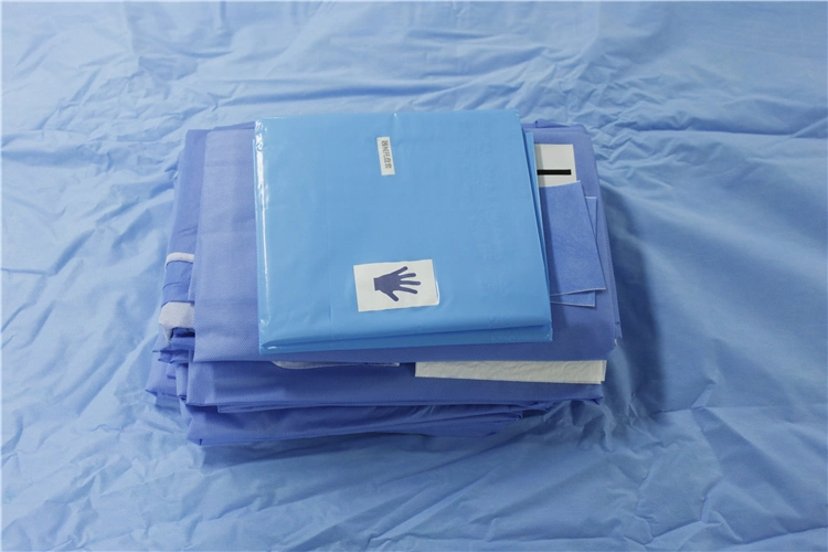 Hospital Use Disposable Orthopedic Hip Surgical Drape Set Surgical Pack