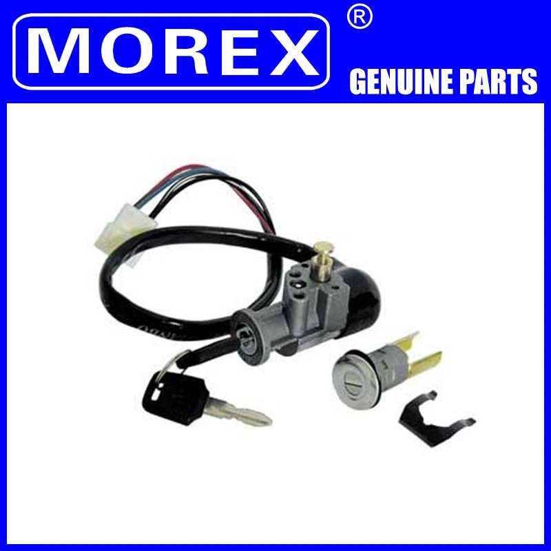 Motorcycle Spare Parts Accessories Morex Genuine Ignition Switch for Dy-100 Original Honda Suzuki YAMAHA Bajaj Vespa Kymco Lock Set Tank Cap