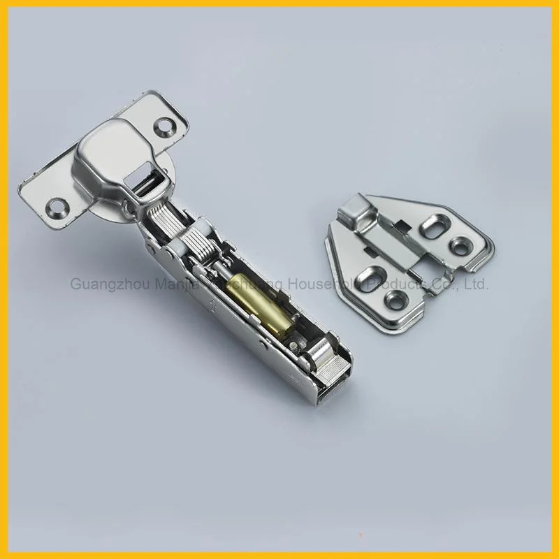 Furniture Hardware Good Quality Best Price 110g Furniture Hinges Iron Hydraulic Cabinet Clip on Concealed Hingehot Sale Products