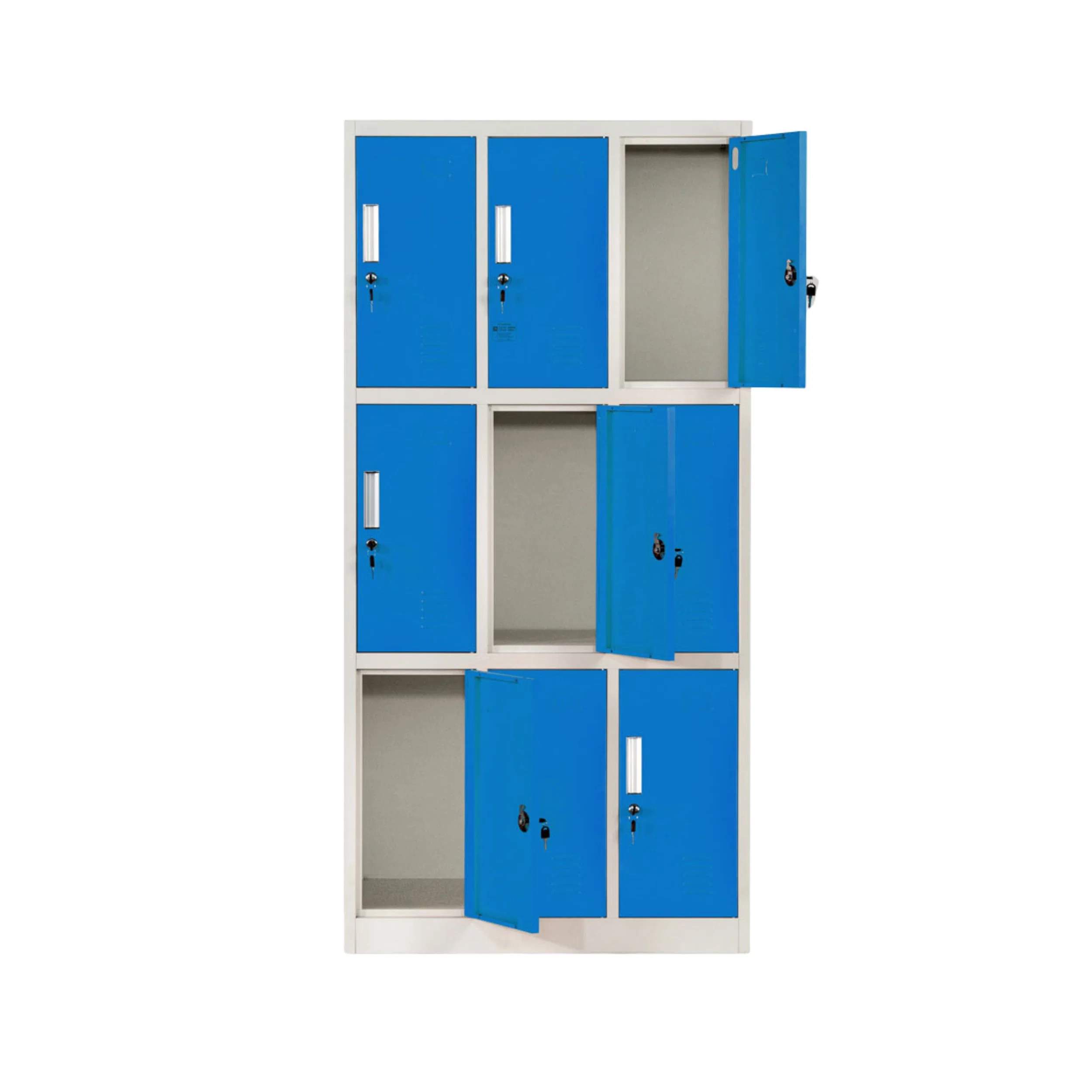 Customizable School Metal Worker Helmet Locker Steel Warehouse Storage Cabinet Locker