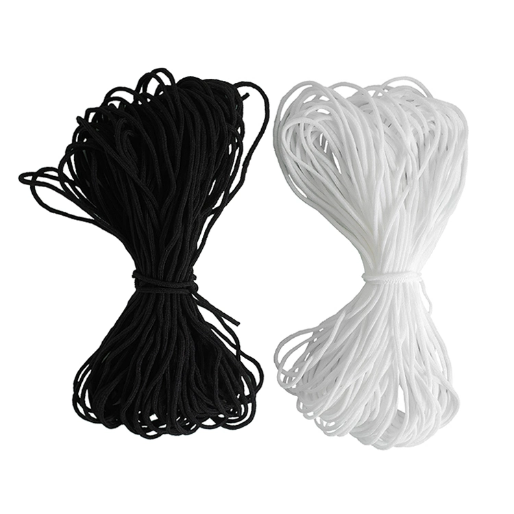 Good Price 2.5mm-3mm Elastic Round Earloop Ear Tapes for Mask Use