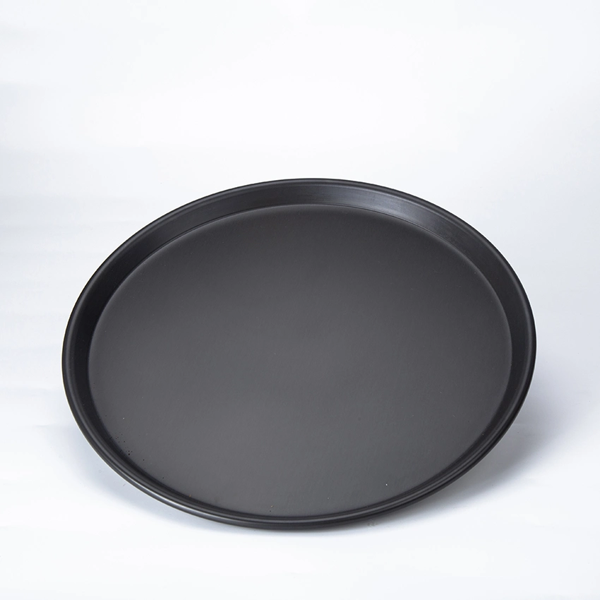 Pizza Round Die Plate Non-Stick Carbon Steel Pizza Pan Baking Mold Tray