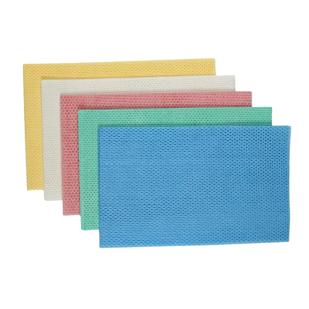 Nonwoven Eco-Friendly Washable Reusable Household Cleaning Cloths Rolls