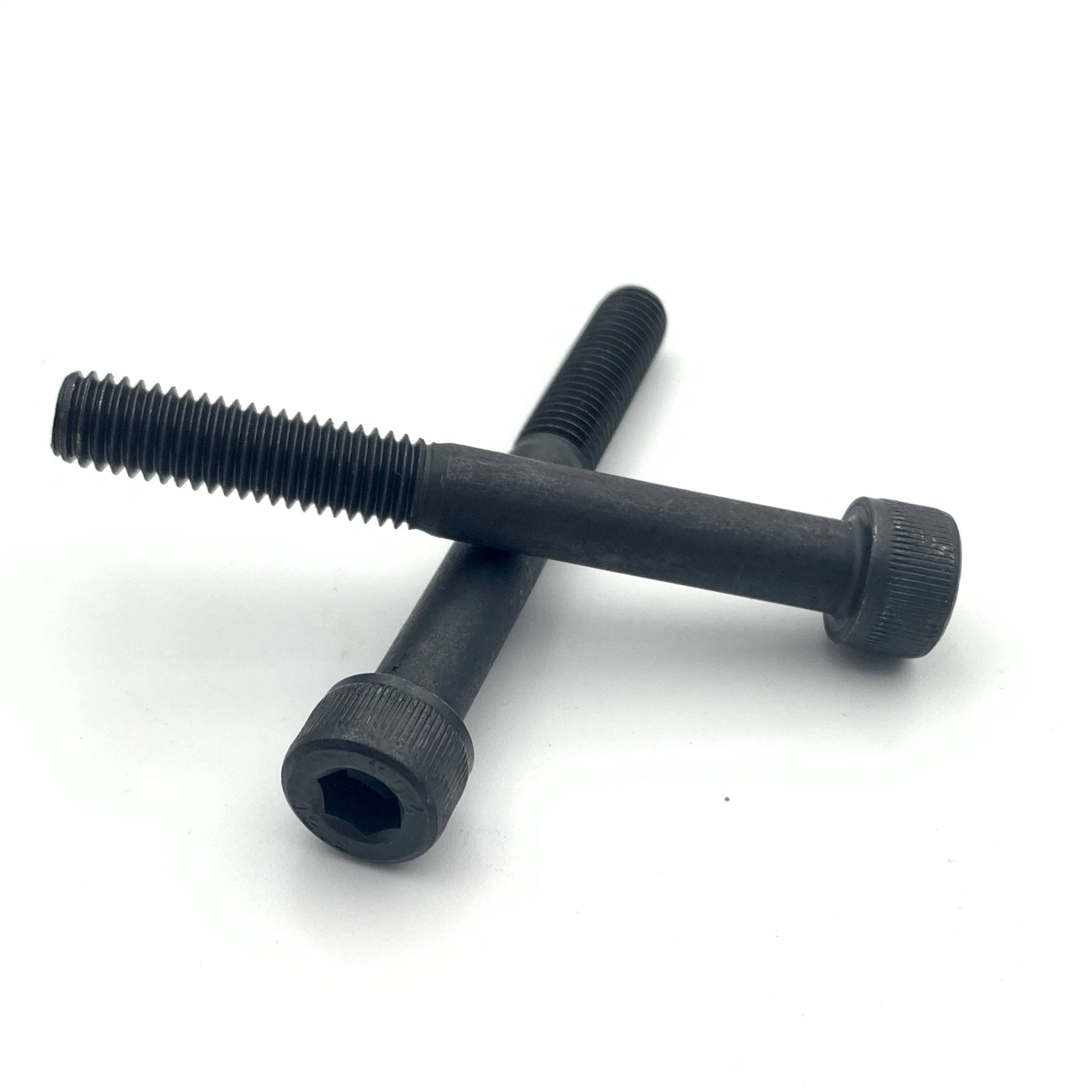 DIN 912 Black China Standard Customized Wholesale/Supplier Carbon Stainless Steel Inner Socket Head Cap Knurled Allen Screw Bolt