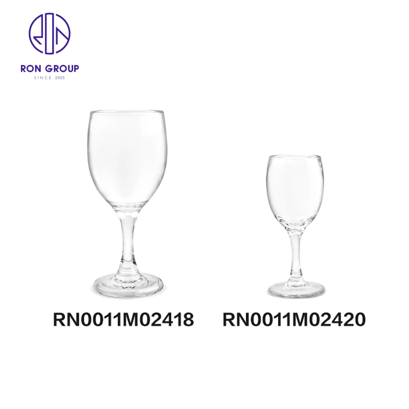 High Quality Transparent Water PC Cup Plastic Drinking Mug for Hotel Restaurant Wedding