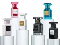 30ml 50ml 100ml vidro fosco Perfume frasco pulverizador com caixas de seleção