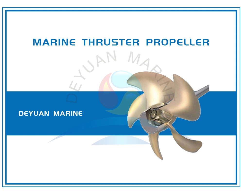 De petite taille des navires de Marine propulseur d'étrave lames d'Hélice d=1300mm