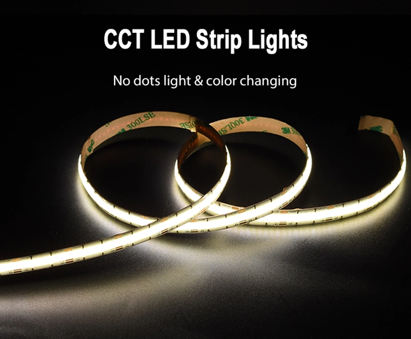 640LEDs/M CCT 3000K-6500K Flexible COB LED Strip