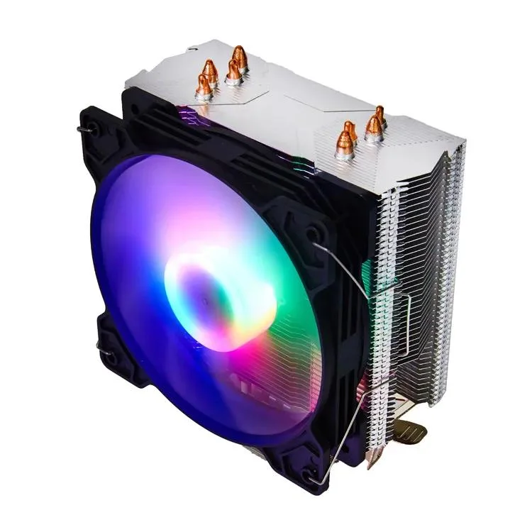 Desktop Computer 4 Copper Tube CPU Radiator Ultra-Quiet 2011-Pin CPU Fan