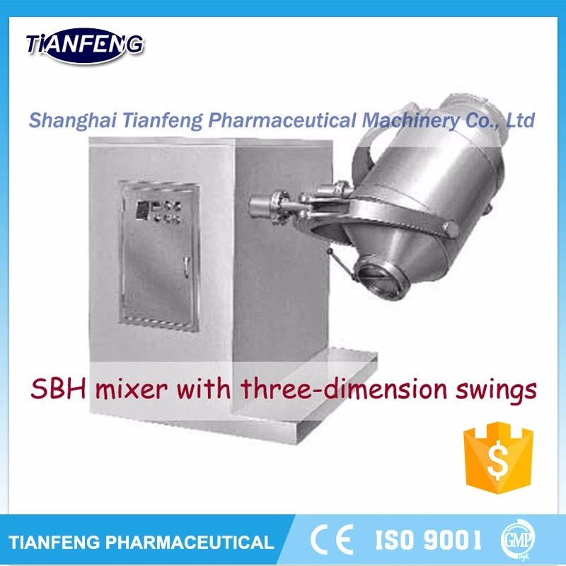 Wholesale Sbh Three Dimensional Swing Mixer Three Dimensional Mixer Machinery Low Cost