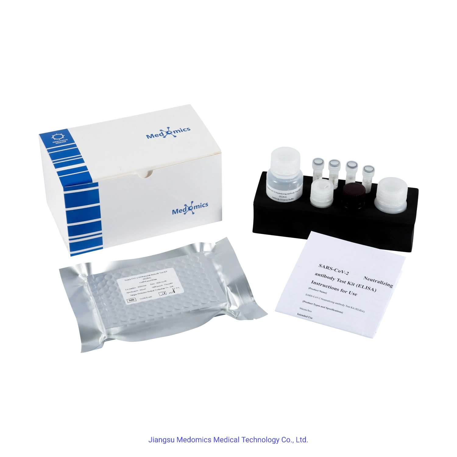 Medomics Rapid Neutralizing Antibody Medical Diagnostic Kit for Novel C-O-R-O-N-a Virus Disease