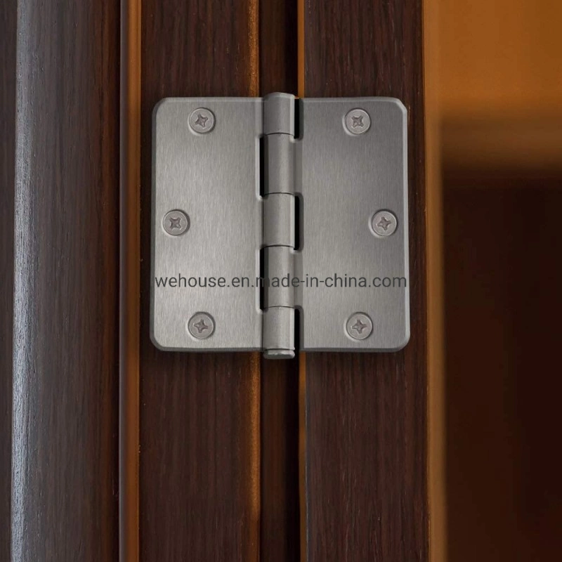 We House Long Life Hinges Hardware Pivot Hinge Stainless Steel 2 Ball Bearing 4.5 Inch Door Hinge