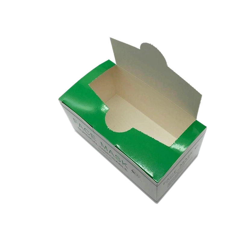 China Manufacturer 3 Layer N95 Standard Surgical Disposable Medicine Medical Face Mask Packaging Corrugated Kraft Paper Box