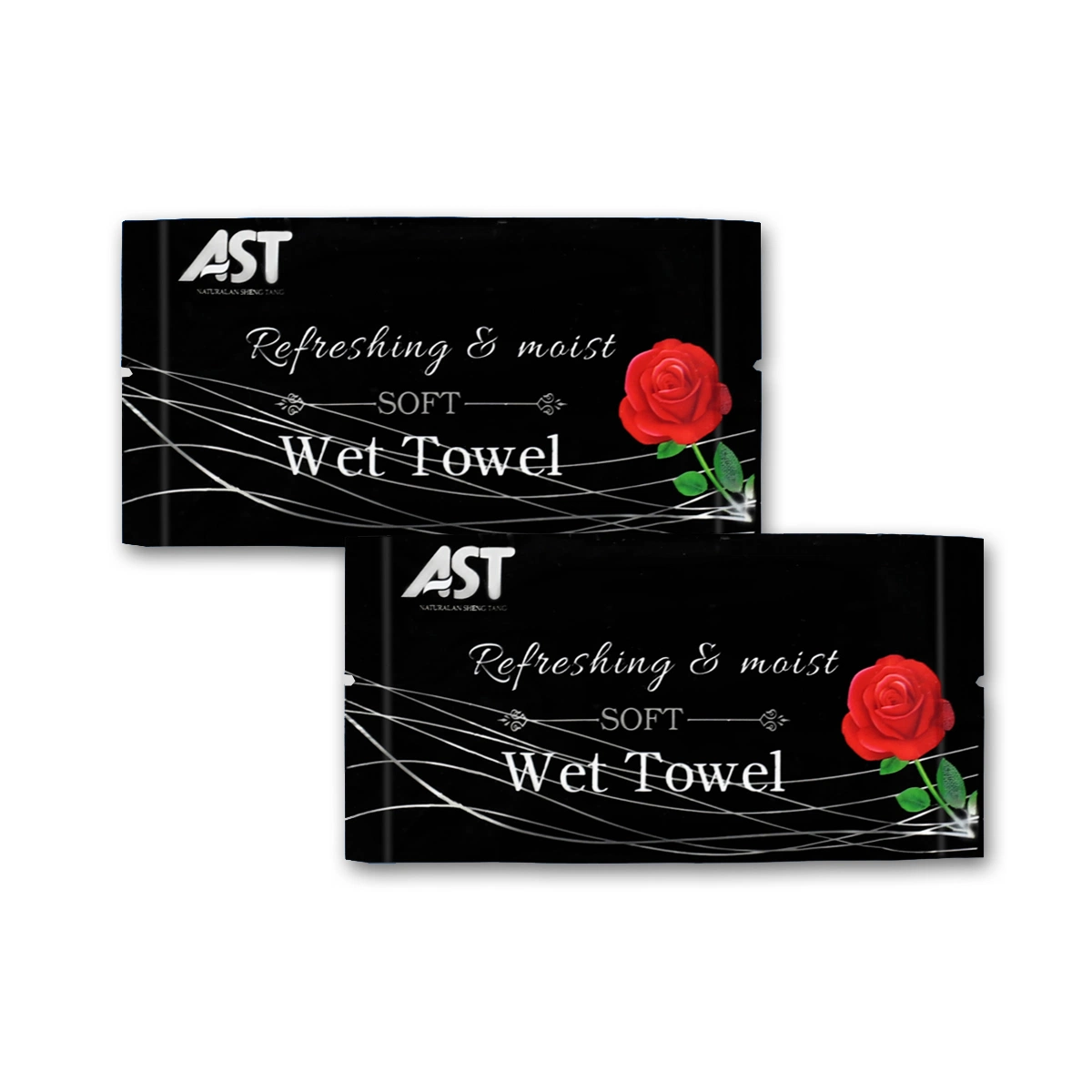 Disposable Custom Brand Best Quality Disposable Wet Towels, Cotton Cleasing Refreshing Towel