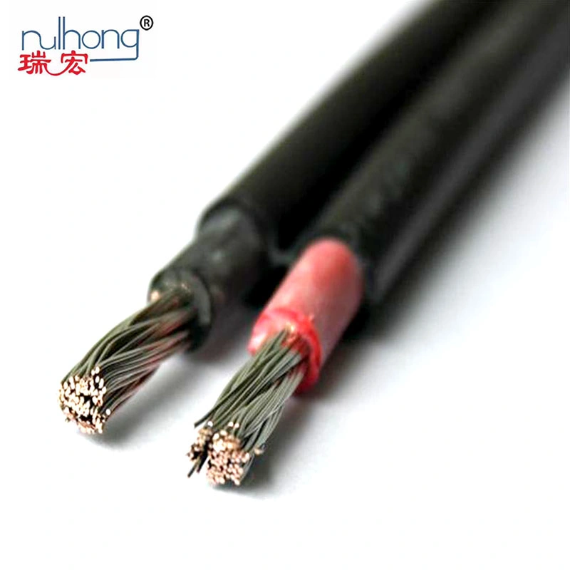 Wholesale/Supplier 4mm 6mm 10mm Tinner Copper Photovoltaic Solar DC Electric Wire Flexible Electrical PV Cable