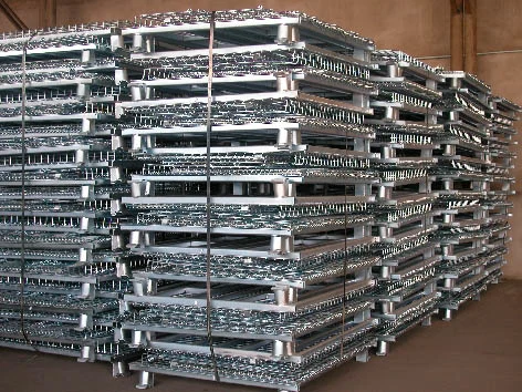 Industrial Warehouse Metal Cargo Storage Logistics Equipment Wire Mesh Metal Box