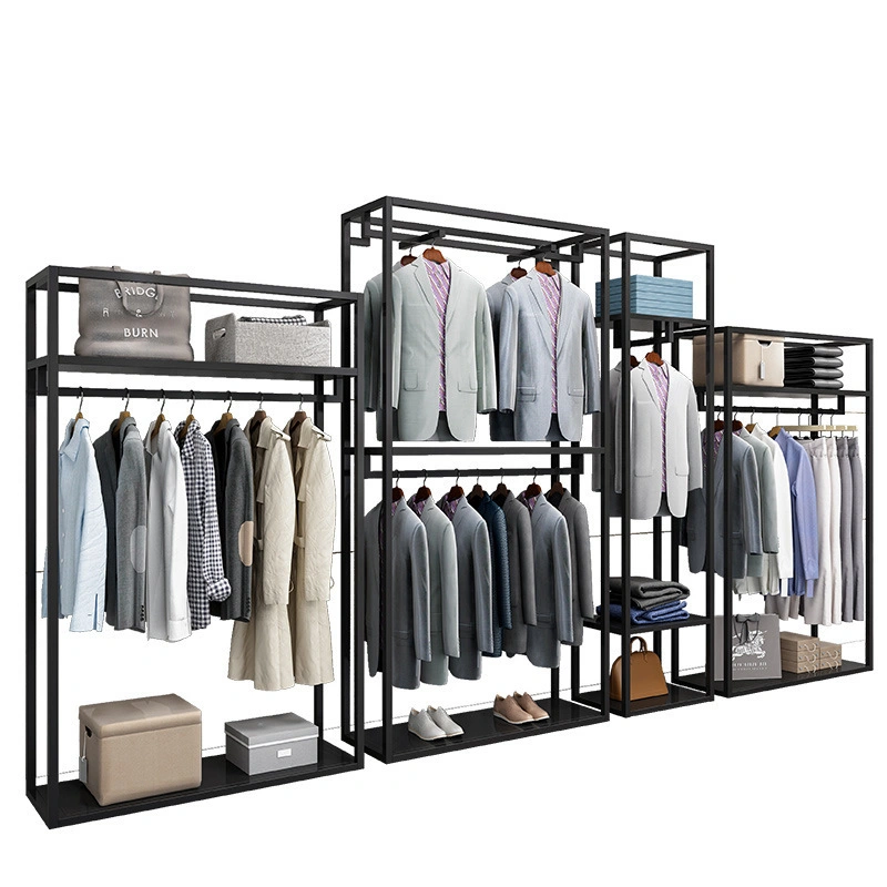 Men's Clothing Specialty Store Multi-Layer Clothing Display Rack