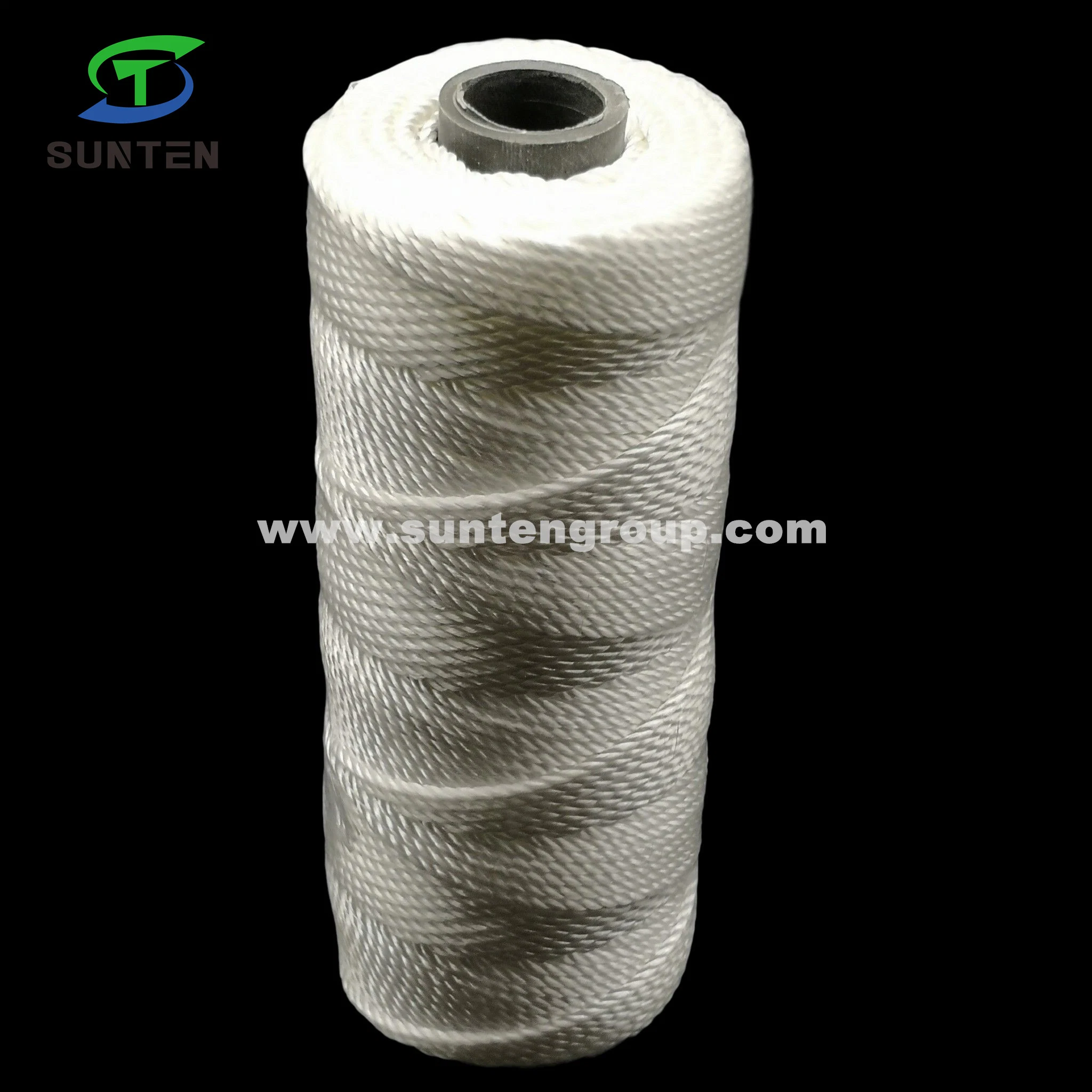 High Tenacity White PA/PE/PP/Polyester/Nylon Plastic Twisted/Braided/Braid/Baler/Thread/Packing Line/Fishing Net Line by Spool/Reel/Bobbin/Hank