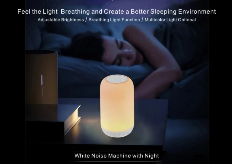 Lampe de chevet de nuit Hatch bébé reste son éclairage nocturne de la machine