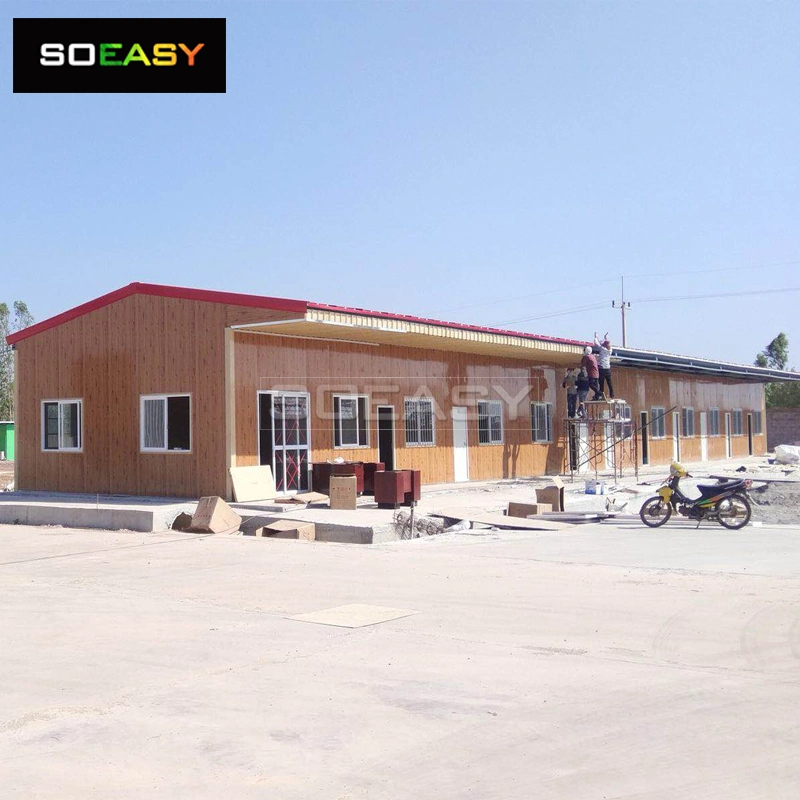 Cheap Price Steel Structure Warehouse Sound Insulation Prefab House with Good Heat Steel