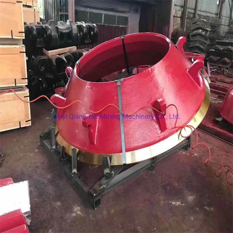 Cone Crusher Parts Concave Mantle Bowl Liner High Manganese Steel