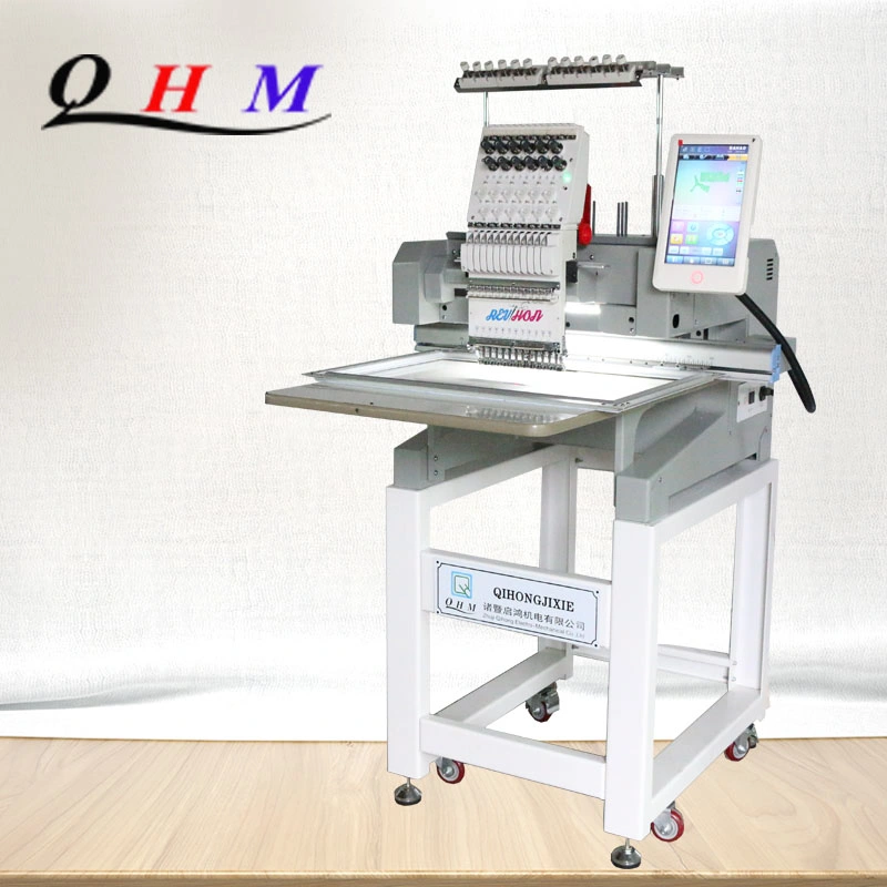 Multi Needles Embroidery Machine Single Head Sewing Embroidery Machine