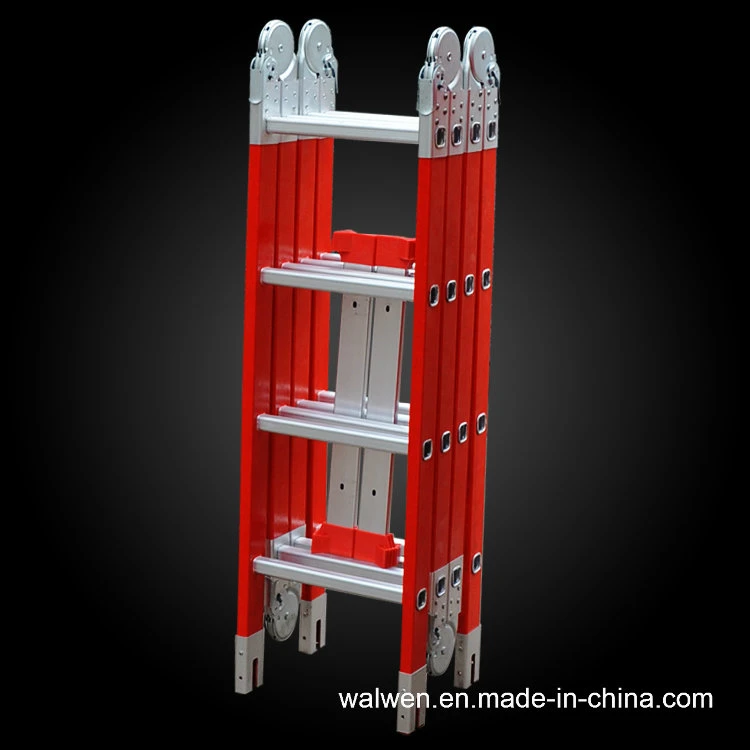 2.7m to 8.7m Meters FRP FRP Multi-Purpose Joint Ladder/Fiberglass Foldable Step Ladder