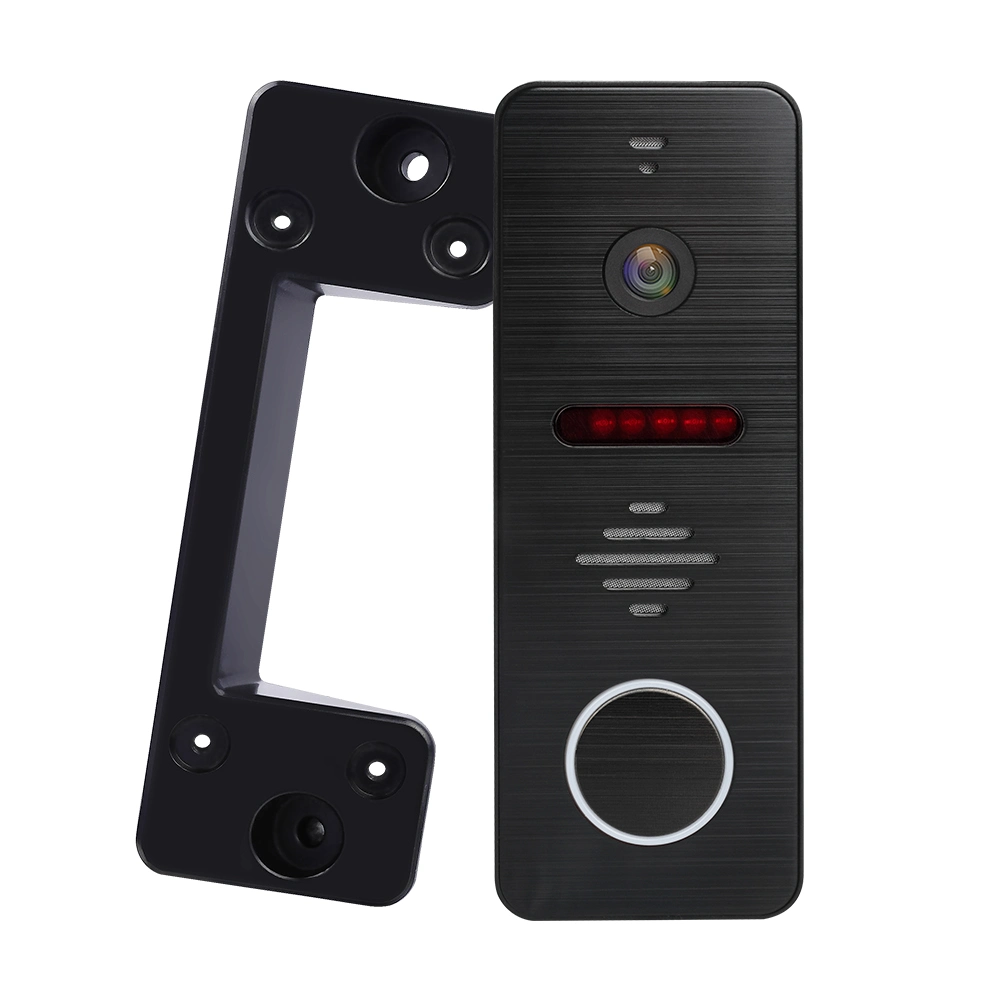 4wire Villa Video Door Phone Video Domofony with Wide Angle Camera Waterproof Raincover and Motion Detection Fucntion