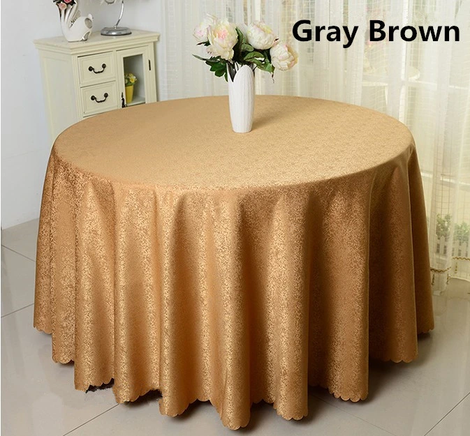 Classy polyester Tissu de la table de banquet