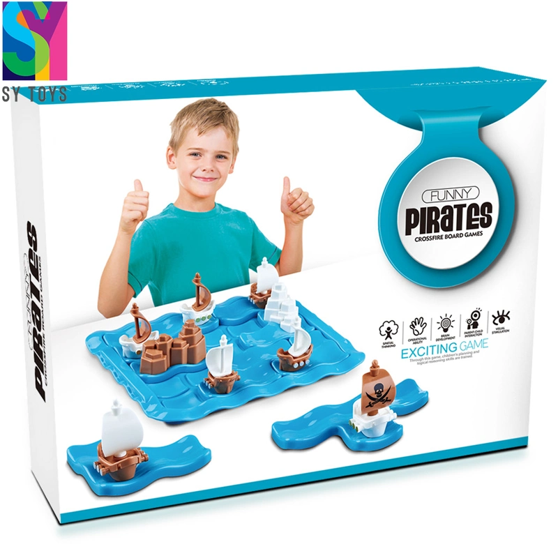 Sy Pädagogische Spielzeuge Piraten Krieg Plastik Schachbrett Labyrinth Familie Spiel Puzzle Kinder Brettspiele