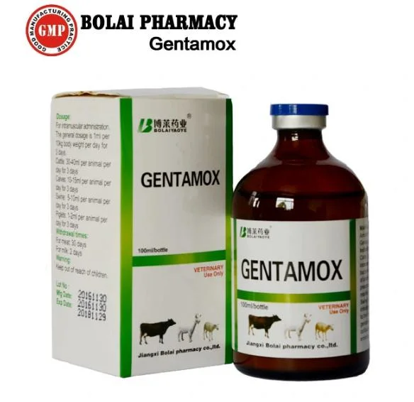 Antibiotic Injection Amoxicillin 15% +Gentamycin 4% Injection 100ml /50ml