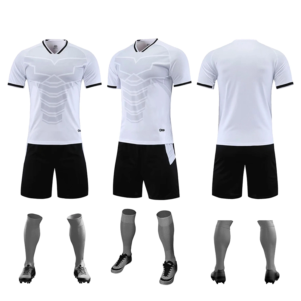 Camisola de futebol de alta qualidade respirável Quick Dry, Classic Sublimation Jersey