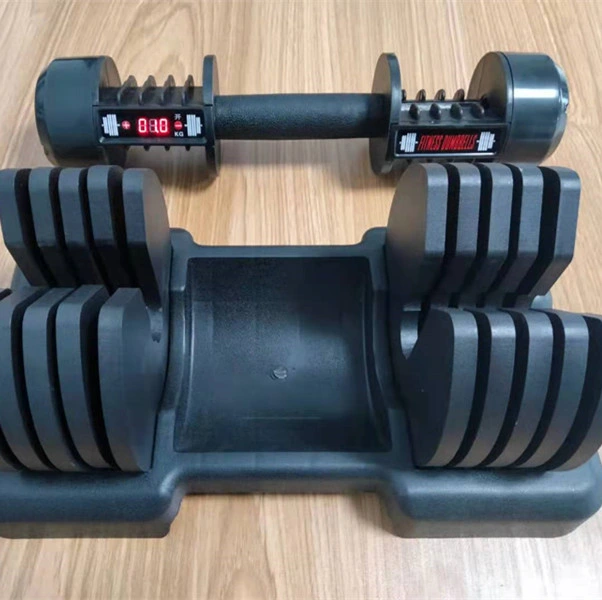 Fitness Equipment Cast Iron Dumbbells Gym Weights Adjustable Dumbbell and Barbell