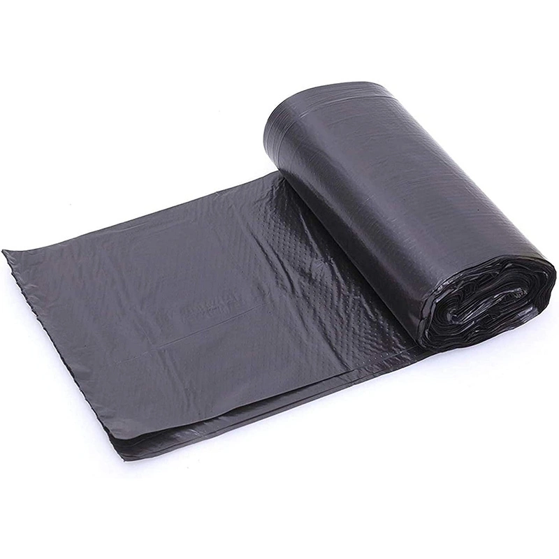 Factory Wholesale/Supplier Customization Big Trash Bag Heavy Duty Plastic Black Bin Bags Rubbish Plastic Large LDPE Garbage Bags