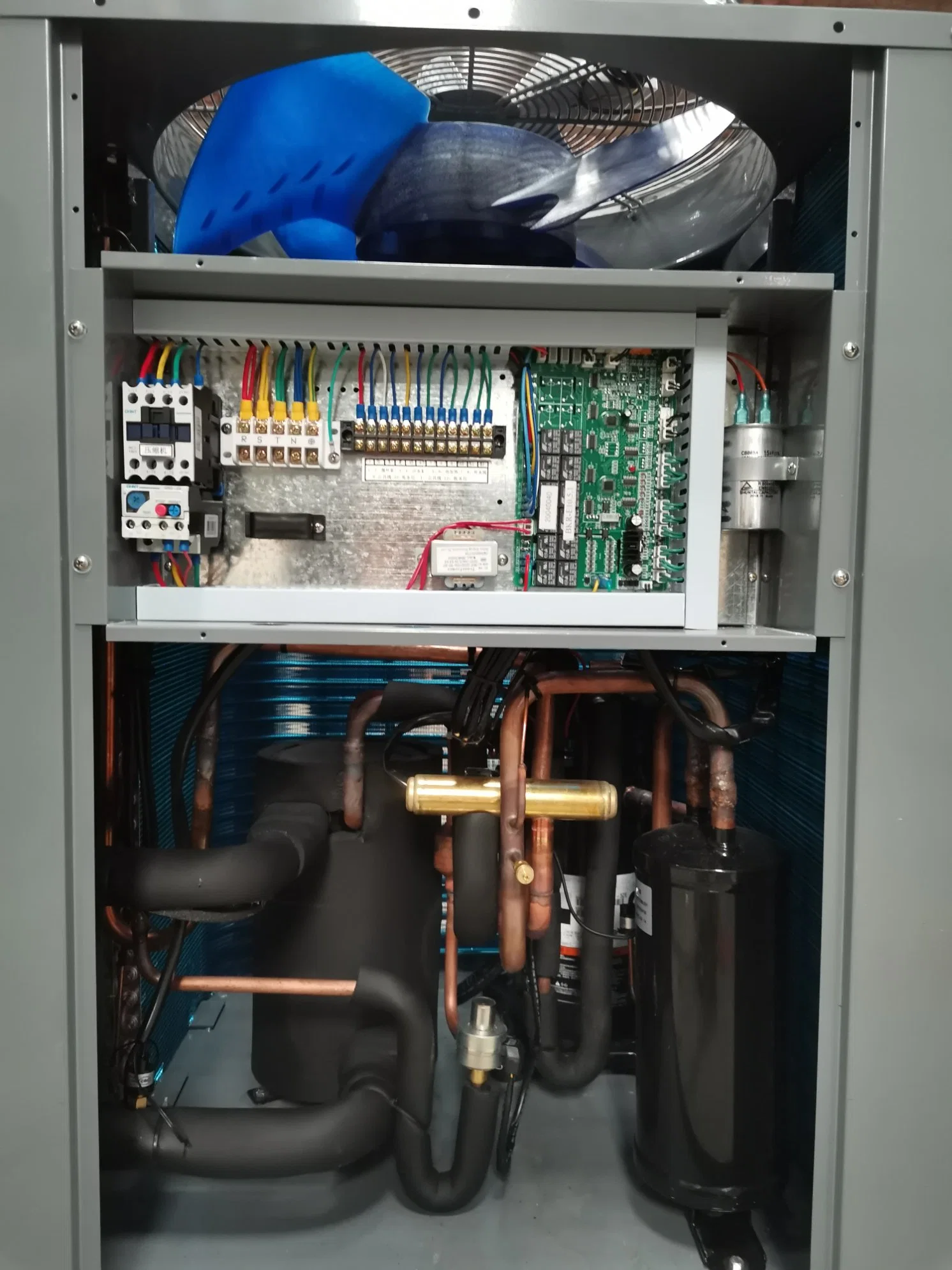 18.5kw Air Source Heat Pump Hot Water Heater with Easy Installation and Long Wiring LCD Controller