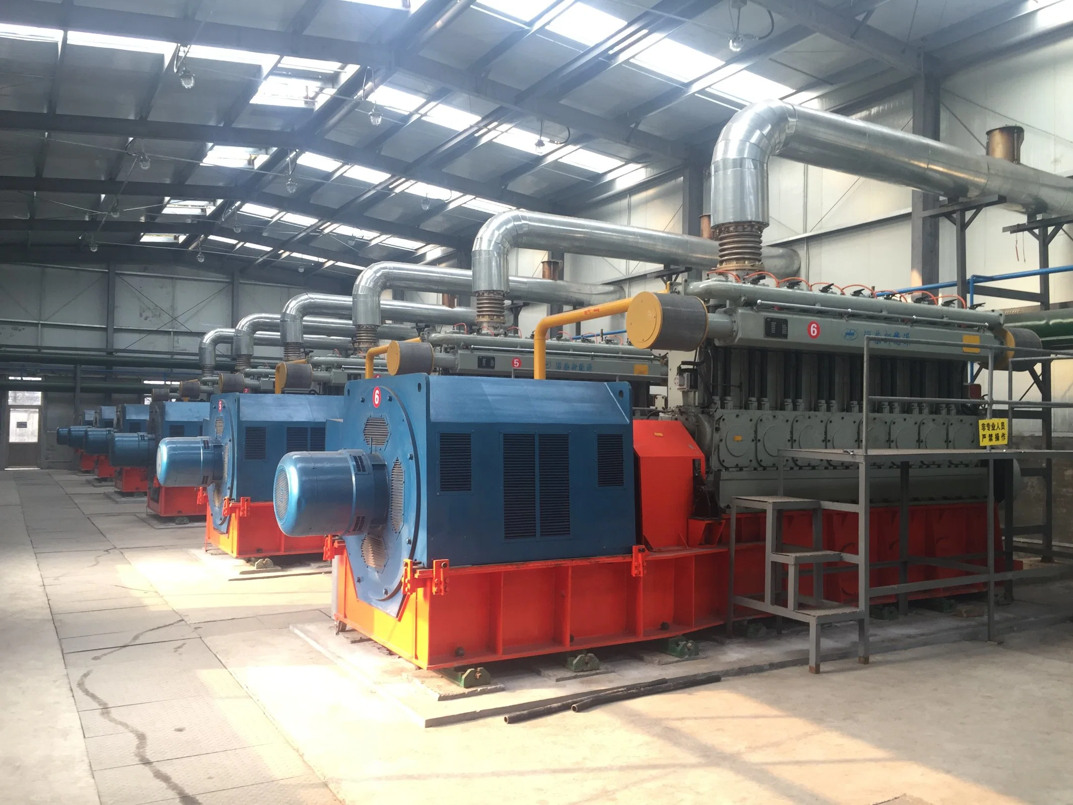 5MW Gasification Power Generation Plant Syngas Generator Genset