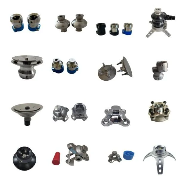 Prosthetic Components Titanium Aluminum Male Four Jaws Socket Adapter for Prosthetic Leg