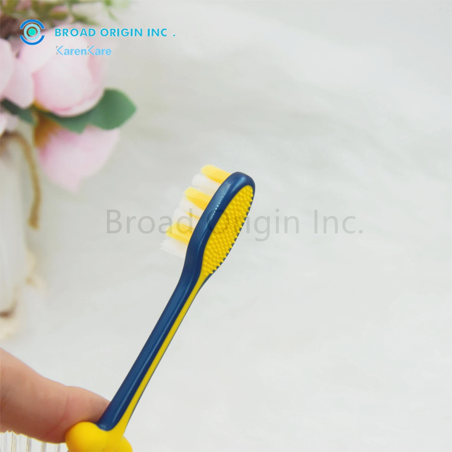 Soft Bristle Toothbrush with Customized Packing Plastic Tooth Brush Adult Travel Toothbrush