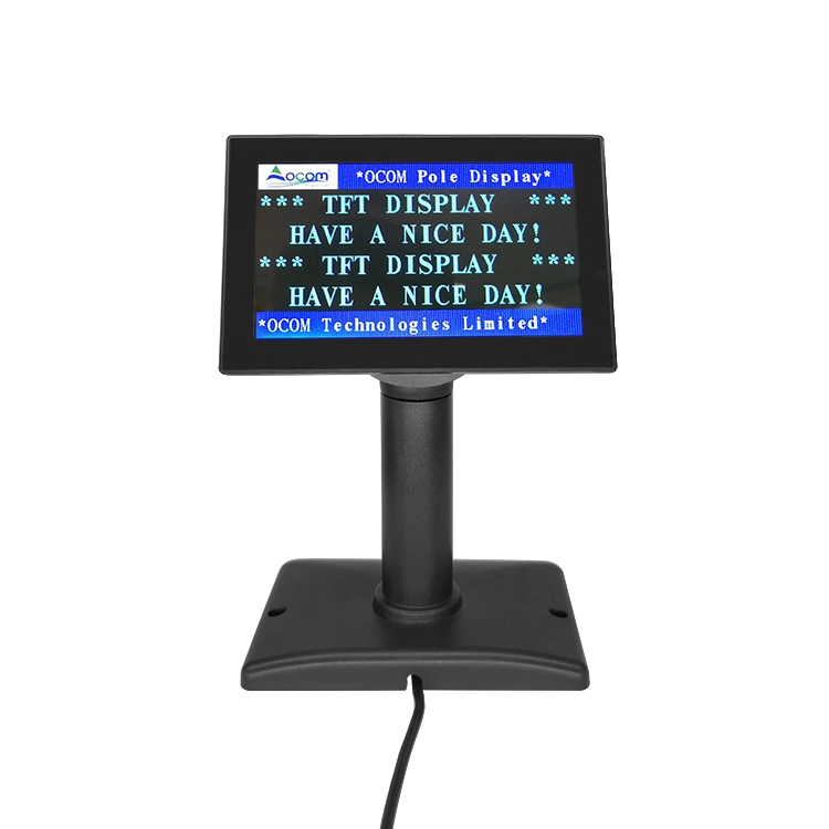 Supermarket Small USB POS LCD Customer Display