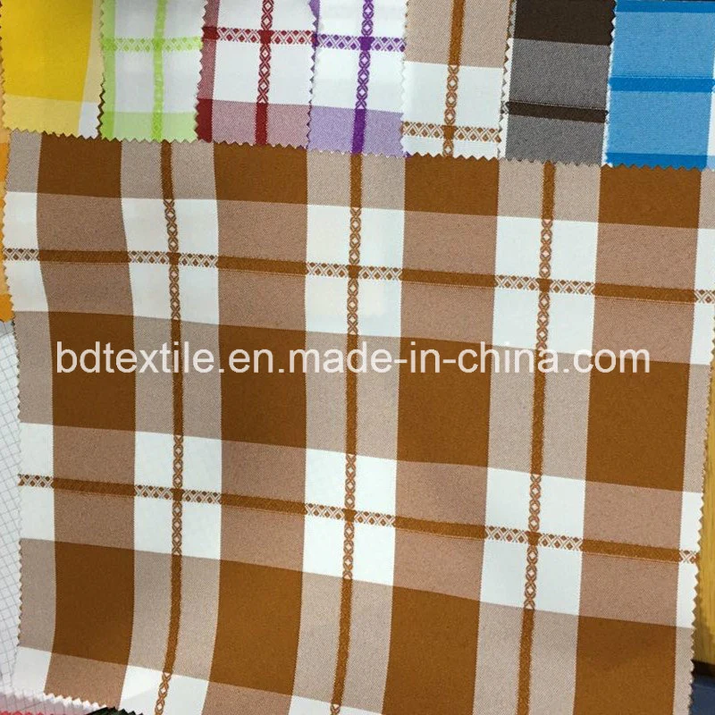Minimatt Check/Checks Fabric/Checks Yarn Fabric/Cationic Fabric