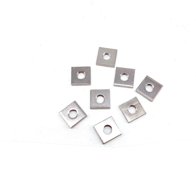 SS304 Stainless Steel DIN562 M6 Square Thin Nut