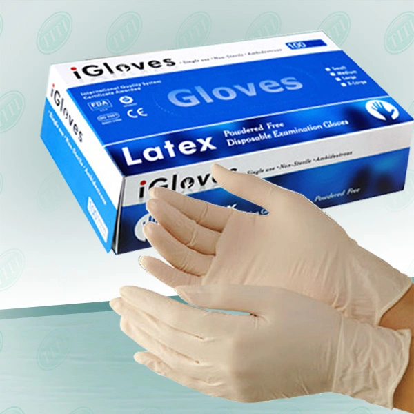 Guantes de látex desechables Dental