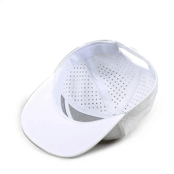 Golf Fashion Hat Men and Women Laser Perforated Waterproof Pure Polyester