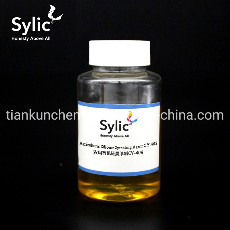 Sylic&reg; 408 Agent de pénétration et de diffusion de silicone agricole / Surfactant de silicone Produit chimique agricole / Produits agrochimiques