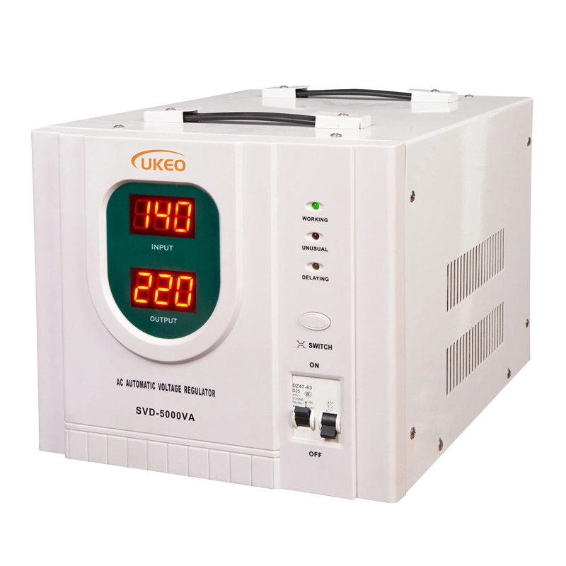 AC Current 2kVA Servo Motor AVR Automatic Voltage Regulator