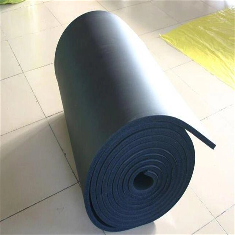 Adhesive Backed NBR Rubber Foam Sheet Insulation Roll