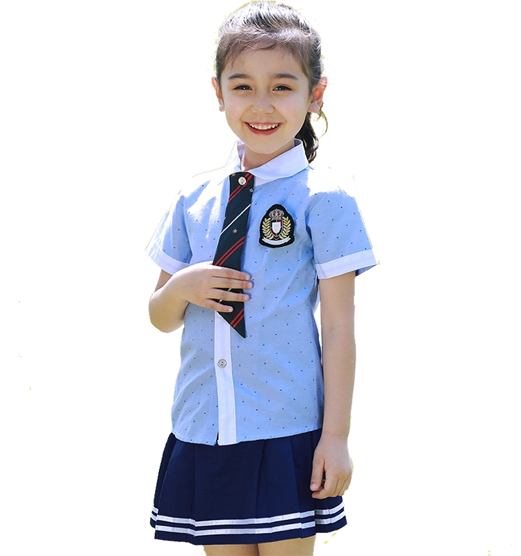 Custom Girls School Cotton Skirt