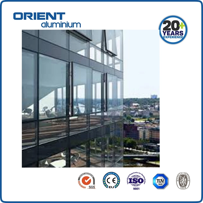 High quality/High cost performance  Double Layer Ventilation Curtain Wall Customization