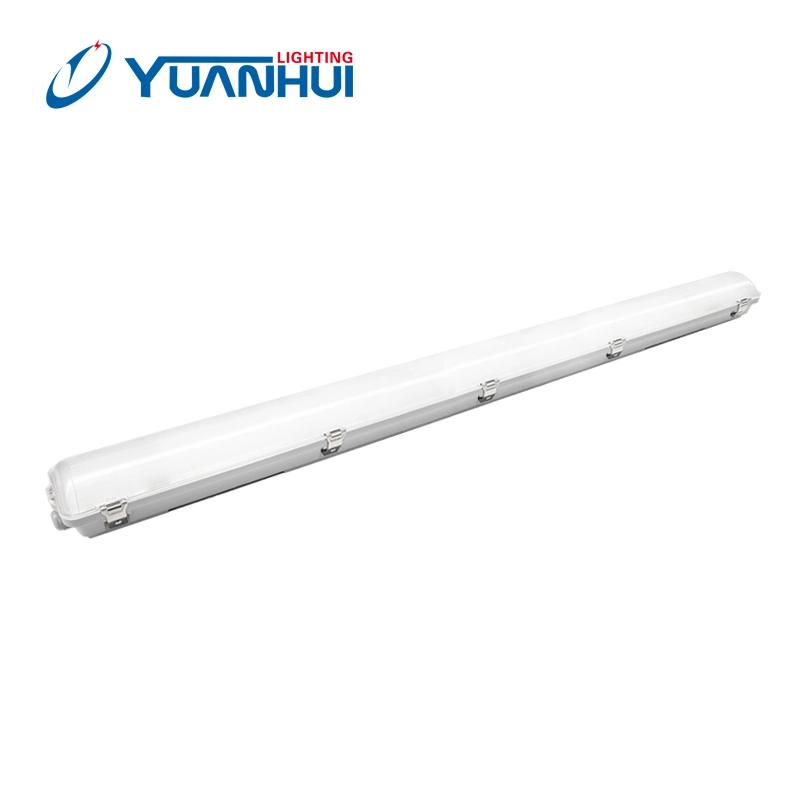 LED Tunnel Tri-Proof Lighting IP66 Oudoor 140lm/W Waterproof Linear LED Triproof Tube Light